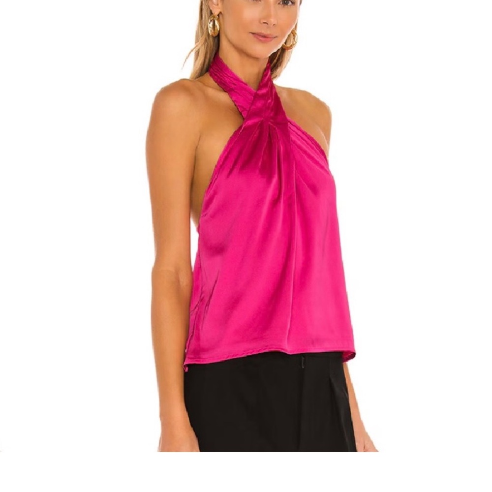 Superdown Amerie Halter Neck Top